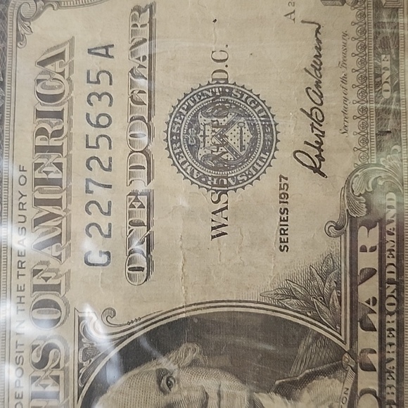 World Reserve Blue Seal $1 & $5 Silver Certificates presidential Dollars - Picture 8 of 10